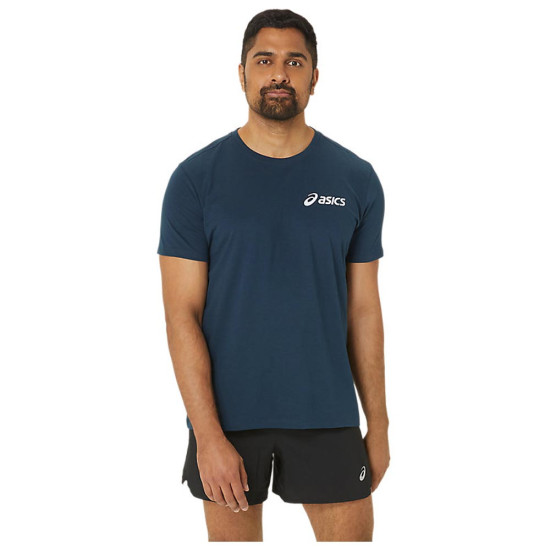Asics Ανδρική κοντομάνικη μπλούζα Chest Logo SS Tee Asics Ανδρική κοντομάνικη μπλούζα Chest Logo SS Tee